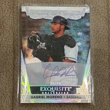 Gabriel Moreno 2023 UD Goodwin Exquisite Rookie RC Auto 86/99 HK 71