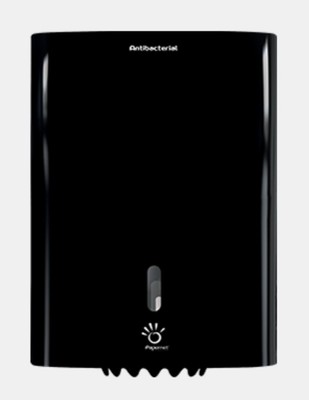 Papernet Hytech Superior Handtowel Centrefeed Dispenser Black #410891 New