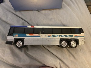 Greyhound BUS BANK ミニカー 　貯金箱 Greyhound BUS BANK ミニカー 貯金箱 Greyhound Bus Plastic