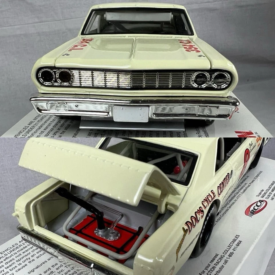 Rare NASCAR stock car racing '1964 Chevrolet Chevelle #8 Action 1/24 Chevrolet - Photo 4/4