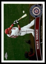 Mike Morse 2011 Topps #518 Nationals MLB READ FREE SHIPPING AutographDen