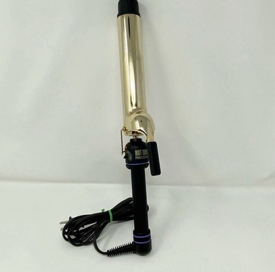 Hot Tools Pro Signature 24K Gold Curling Iron/Wand | Long-Lasting, 1 1/2'' NEW
