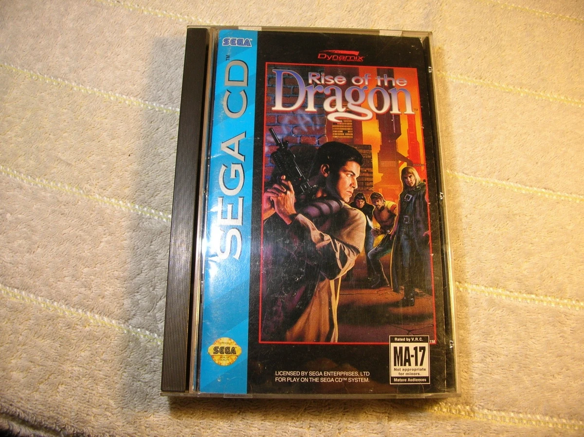 Rise of the Dragon Sega CD Video Games for sale | eBay