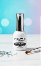 NEW Pyramid Soak Off Gel Chrome Base Coat Gel Polish 15ml 0.5oz FAST SHIPPING