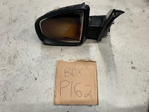 2007-2013 BMW X5 E70 LEFT Driver Side VIEW DOOR Mirror For Parts Or Repair