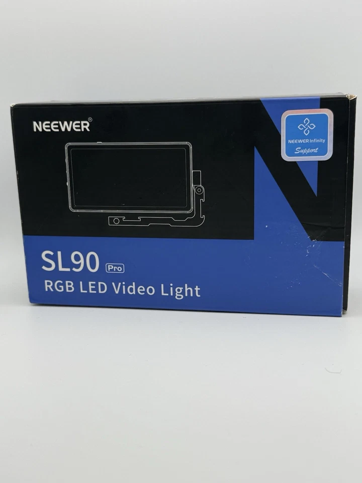 Luz de video RGB MÁS NUEVA SL90 12W en panel de luz de cámara para YouTube/TikTok/Vlog Foto 3 de 4