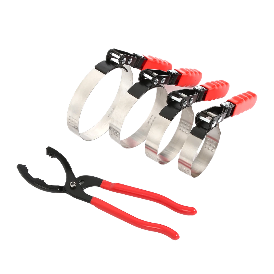 Oil Filter Wrenches Set, Oil Filter Removal Tools 2-3/4" - 5-1/4", 4/ 5/ 7/ 9pcs - Image 4 of 4