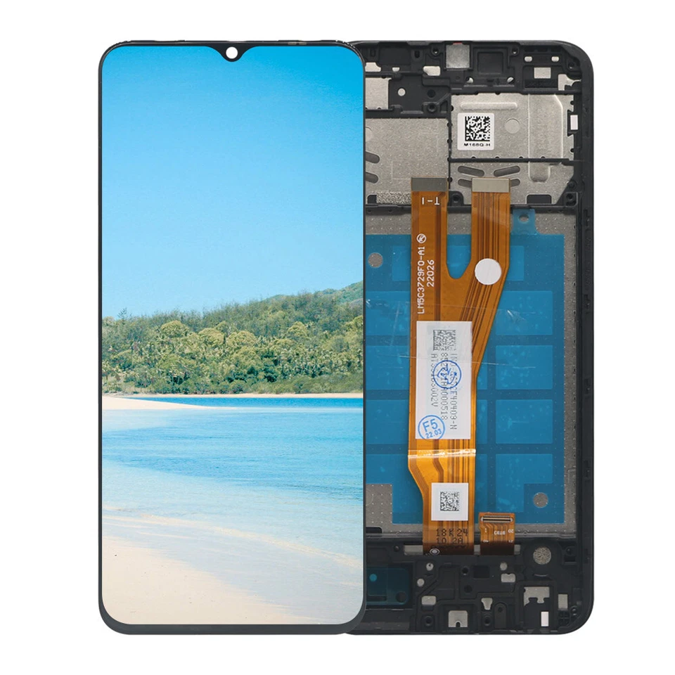 Pantalla LCD Pantalla Táctil Digitalizador Reemplazo Para Samsung A03 A032F/M + Marco EE. UU. Foto 4 de 4
