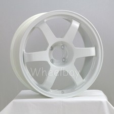 4 Pcs Rota Wheel Grid 17x9.5 Concave Spokes 4x114.3 12 73 White 4 Pcs Rota Wheel Grid 17x9.5 Concave Spokes 4x114.3 12 73 White