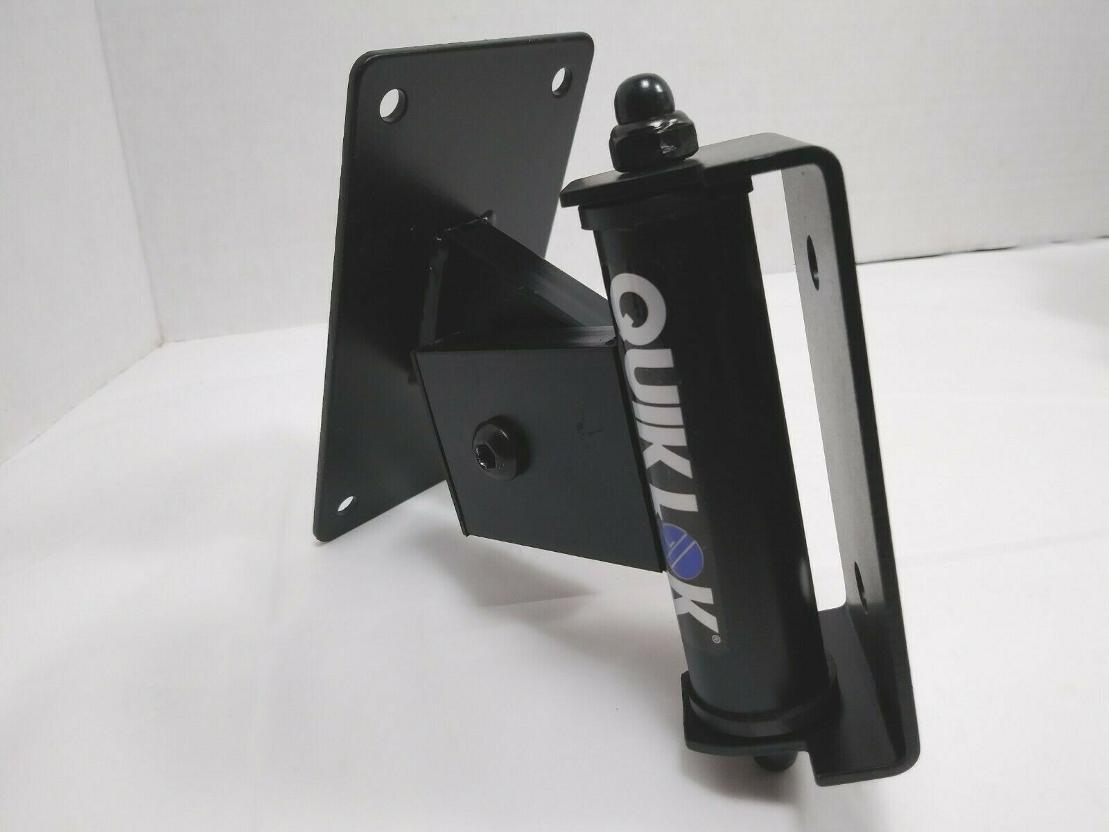 PAIR of Quik Lok QL30E STEEL Swivel Bookshelf Speaker Wall Mounts