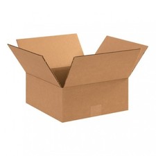 25 - 14x12x4 Cardboard Shipping Moving Storage Boxes Flat Corrugated Cartons