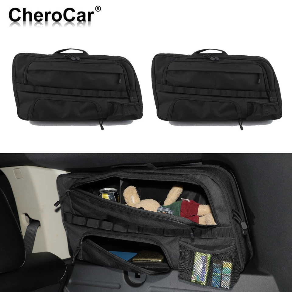 2Pcs Car Cargo Trunk Side Storage Bags Organizer Bags For 2007-2012 Dodge Nitro Foto 2 de 4