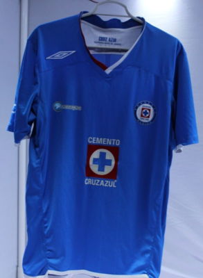 Club Deportivo Cruz Azul Autentic Umbro Jersey size Medium 2009