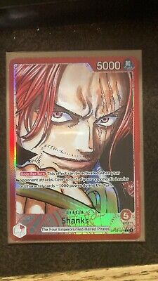 One Piece Card Game Shanks Op09-001 L Alt Art Emperors in One Piece Card Game Shanks Op09-001 L Alt Art Emperors in