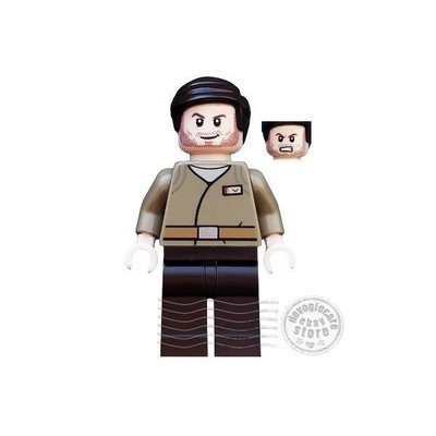 LEGO STAR WARS MINIFIGURE sw0876 Resistance Officer (Major Brance) | NEU