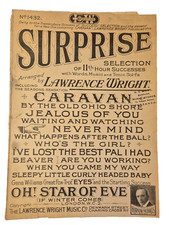 Surprise Selection of 11th hour Successes Lawrence Wright No. 1432 Antique Music