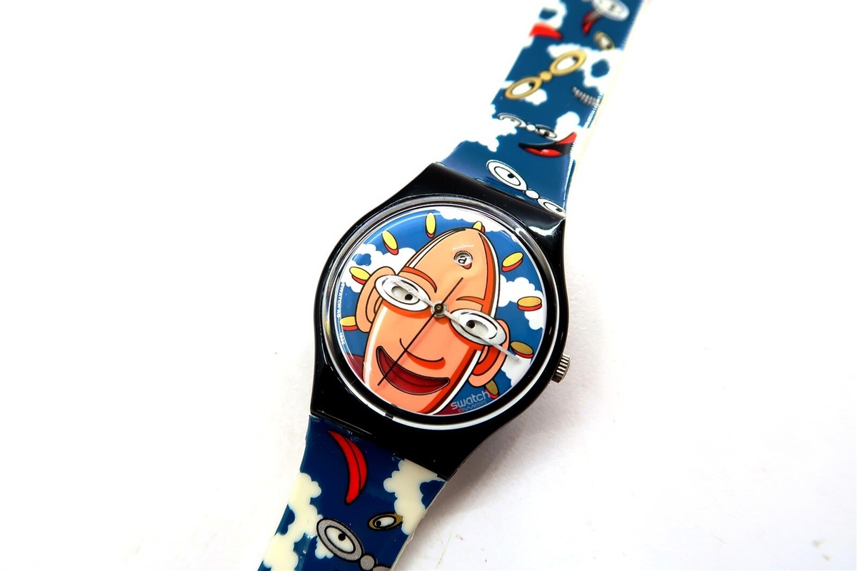 【新品】SWATCH スウォッチ GZ700 Swatch Watch LOOKA GZ700 Special Edition 1996 Box Set with