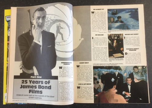 STARLOG Film MAGAZINE #122 Sept 1987 JAMES BOND The Living Daylights 007 Special - Picture 4 of 10