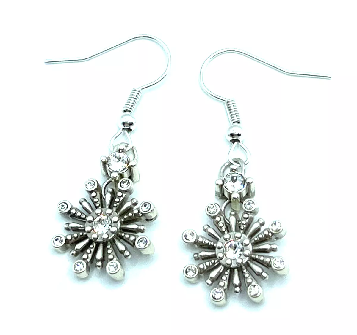 Brighton outlet snowflake earrings