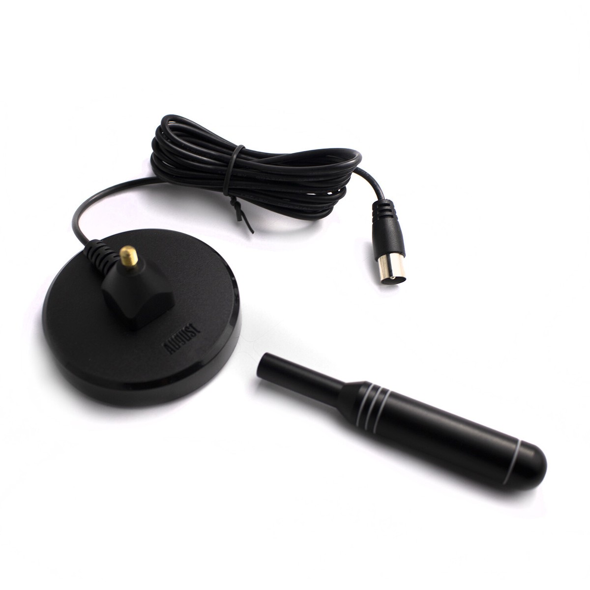 Antenna Interna Esterna Antenna TV Interna/Esterna 450km - Amplificata Per Digitale Terrestre, 4K/1080P, Base Magnetica 4k Hd Supporto - Foto 7