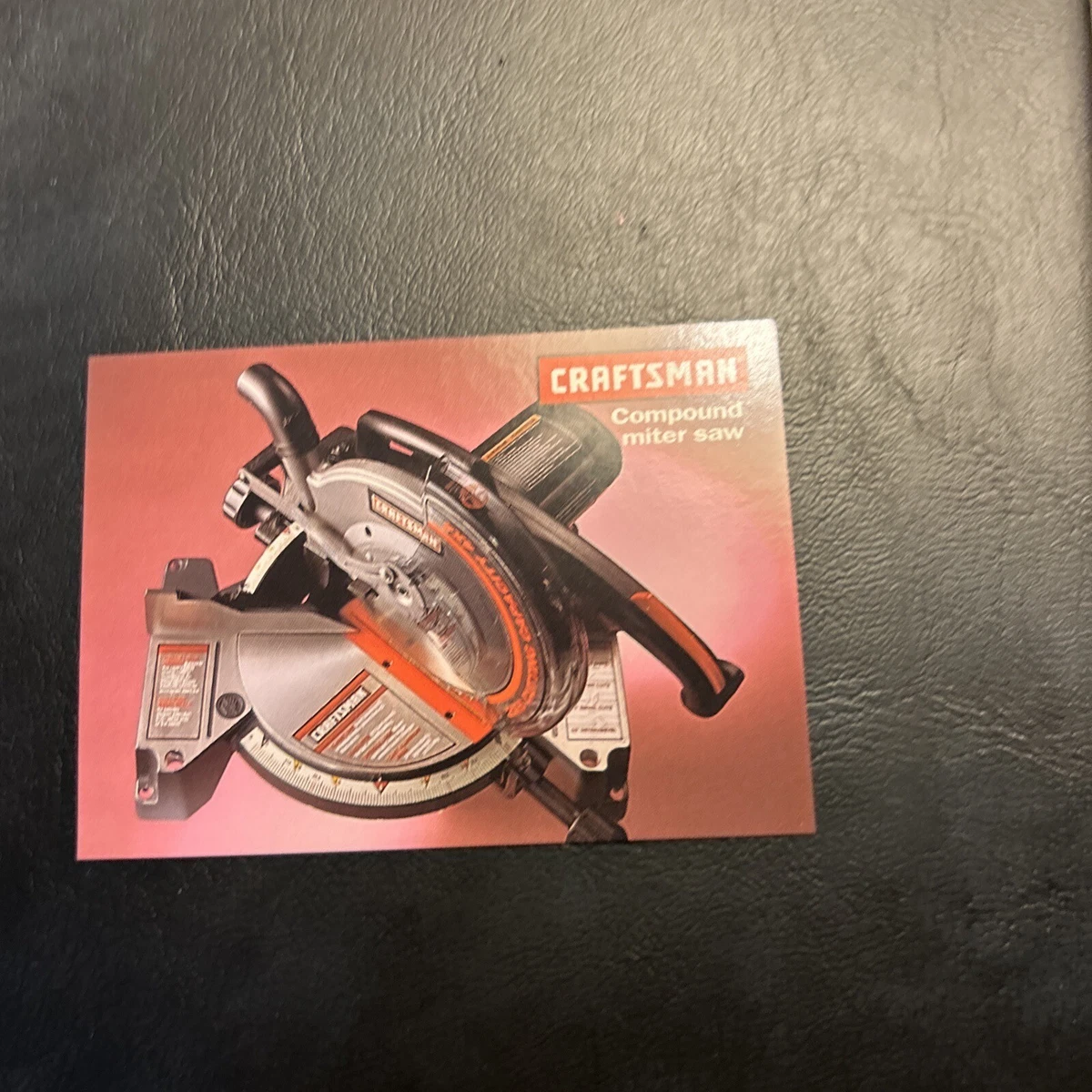 Jb10b Sears Roebuck Craftsman 1998 18 Compound Miter Saw 10 Inch