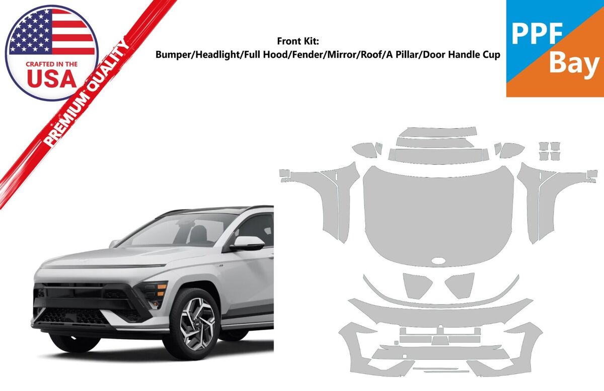 Full Hood & Fender + Mirror Kit | HYUNDAI KONA 2020 Full Hood & Fender + Mirror Kit | HYUNDAI KONA 2020