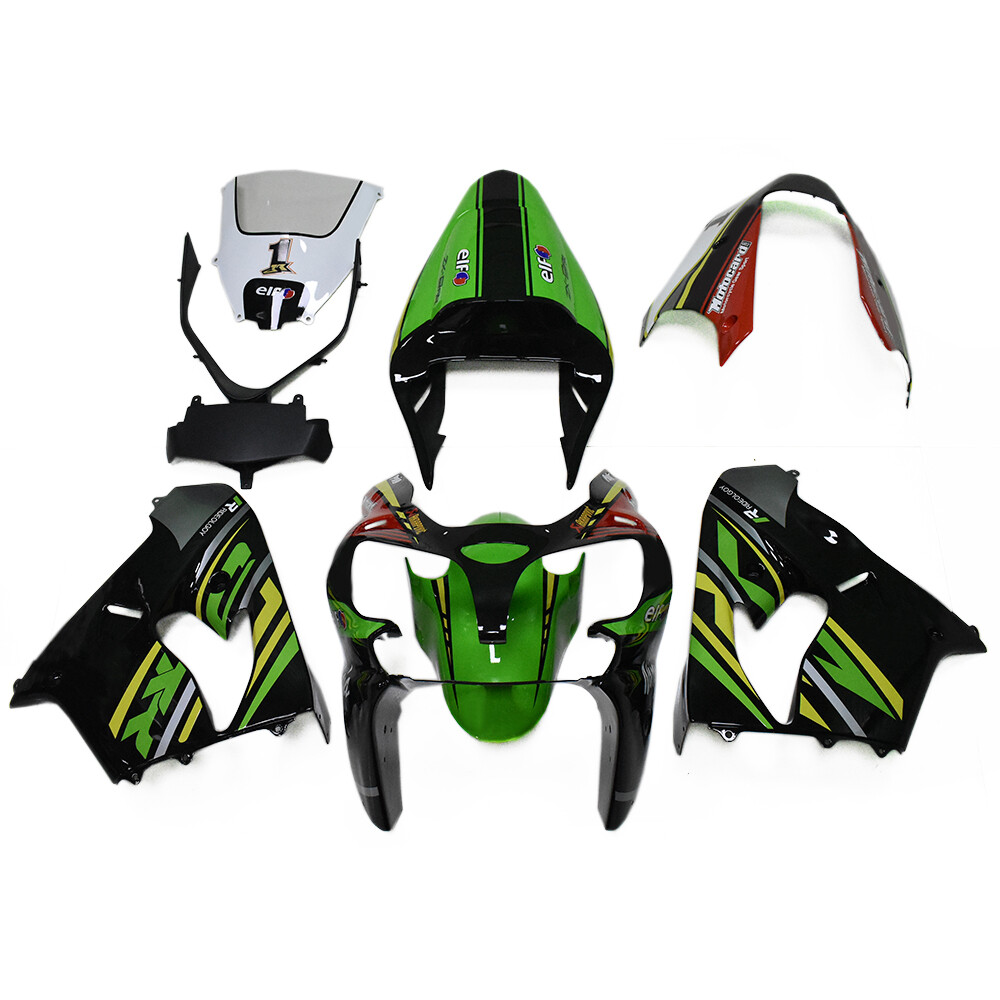 Bodywork For Kawasaki ZX9R 2002 2003 ZX-9R 02 03 Green Black