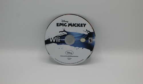 Disney Epic Mickey Wii Videospiel getestet gebraucht komplett Handbuch Box Top Zustand - Bild 4 von 12
