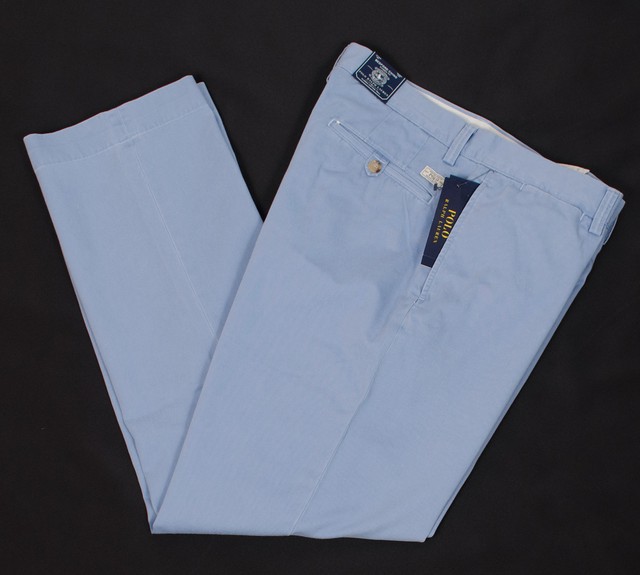 light blue polo pants
