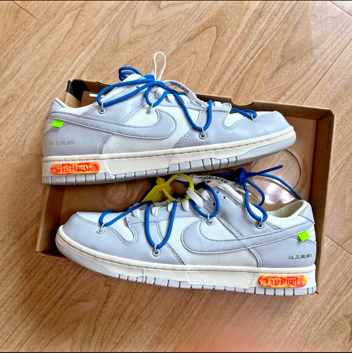 Men's Size 13- Nike Off-White x Dunk Low 