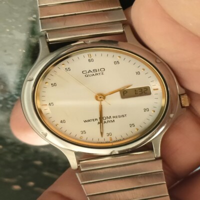 1989 Vintage Original Casio Quartz Alarm MMA-10W Module 343