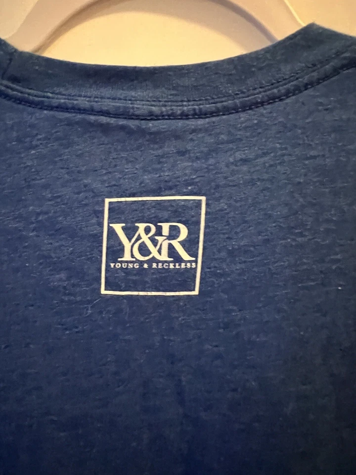 Camiseta grande manga corta Young and Reckless para hombre Los Ángeles Foto 4 de 4