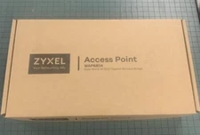 NEW! Zyxel Dual-Band Gigabit Access Point- Wi-Fi Extender Model WAP6804