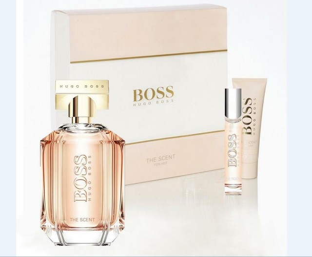hugo boss ladies perfume gift set