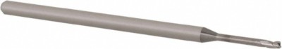Accupro 1/16'', 0.093'' LOC, 1/8'' Shank, 2-1/2'' OAL, 3 Flute, Solid Carbide Squ...