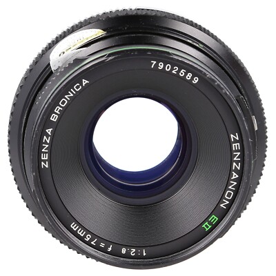 ゼンザブロニカ Zenza Bronica ETR 75mm f2.8 2131 Read! [App MINT