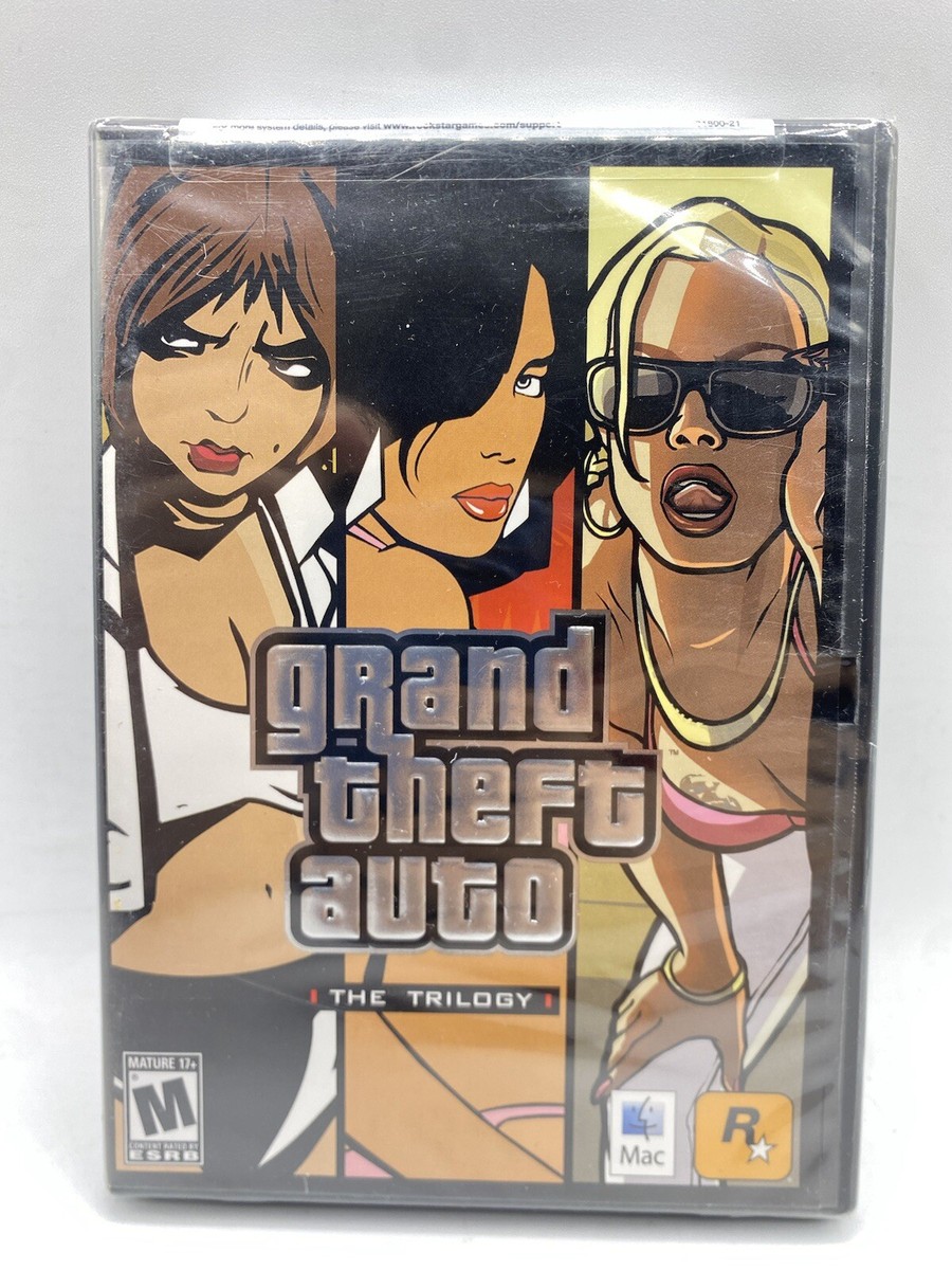 GTA GRAND THEFT AUTO TRILOGY FOR APPLE MAC OS X, NEW & SEALED | eBay