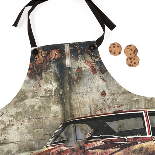 Camero SS, Vintage Apron, Automotive Gift, Mechanics, BBQ Cooking, Retro Kitchen - Picture 12 of 13