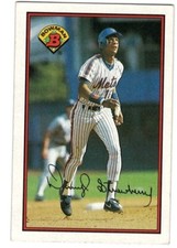 Darryl Strawberry 1989 Bowman - #387 