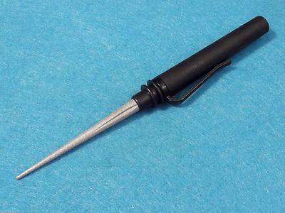 SCHRADE 1182509 Hone Cone Diamond Pick knife, fish hook sharpener 4 5/8'' closed