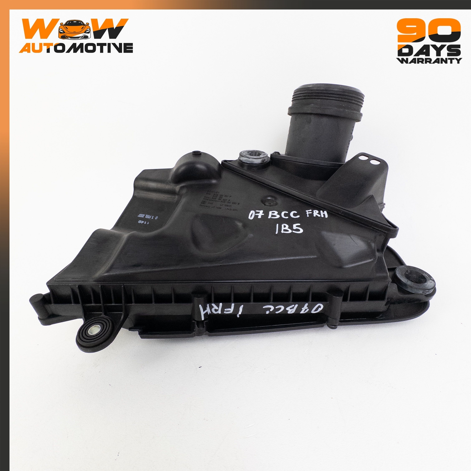 04-19 BENTLEY CONTINENTAL GTC FRONT RIGHT AIR INTAKE CLEANER FILTER HOUSING OEM