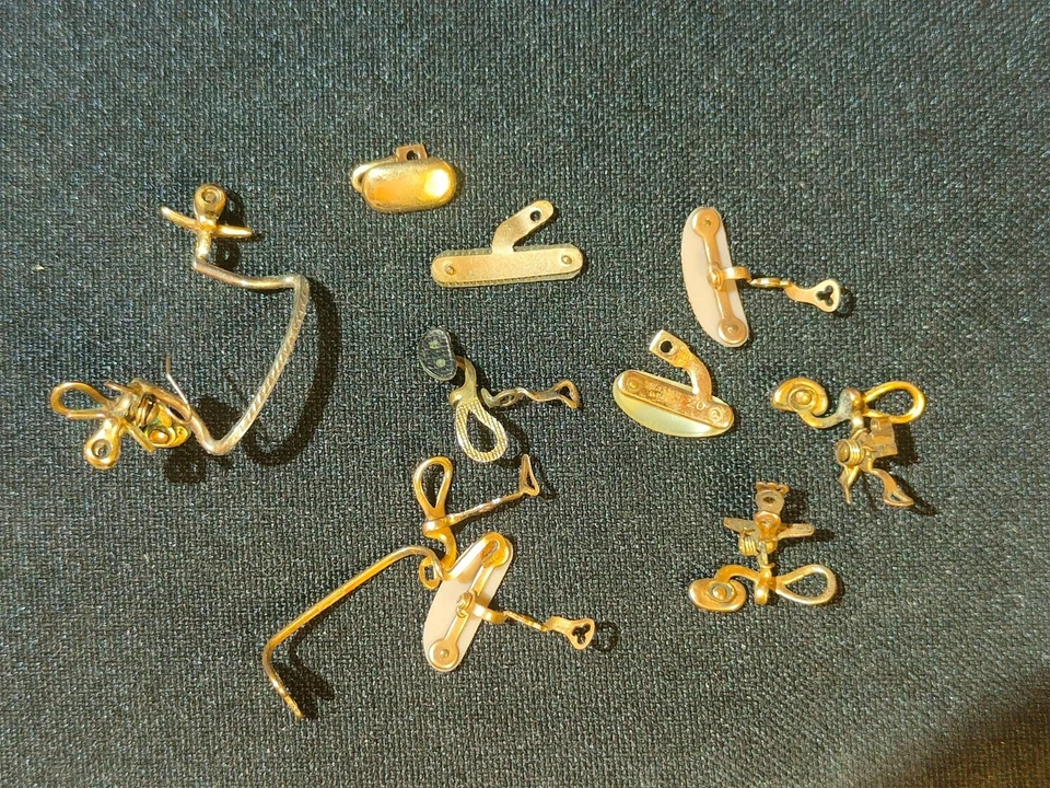 Pièces détachées Lunettes anciennes notamment Ray Ban divers poinçons double Or - Photo 4/4