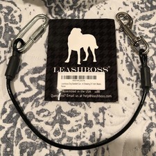 LeashBoss Dog Car Seat Belt Restraint Heavy Duty 21" Opened but New.