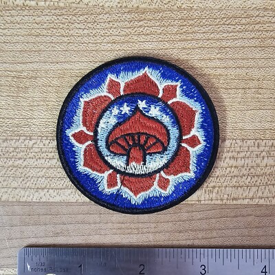MAGIC MUSHROOMS PSYCHEDELIC TRIP SHROOMS P77 PATCH BADGE SEW ON EMBROIDERY CREST