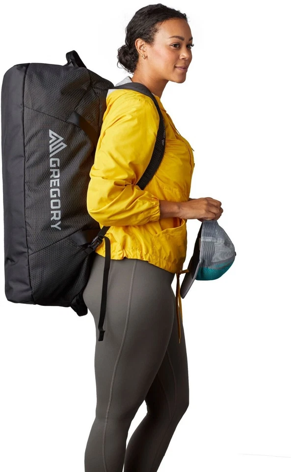 Gregory Supply Duffel - 90 л цвет: обсидиановый черный - Изображение 3 из 4