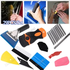 Car SUV Window Tint Film Wrapping Vinyl Tool Set Squeegee Scraper Applicator Kit