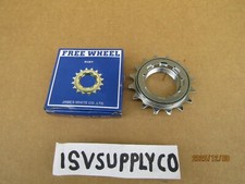 NEW SINGLE SPEED BICYCLE 16 T CHROME SPROCKET FOR BMX, MTB, CRUISER, ETC..