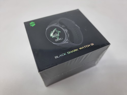 Black Shark S1 Smartwatch, 100+ Spots Mode, 24H Health Monitoring, IP68, Black - 第 2/3 張圖片