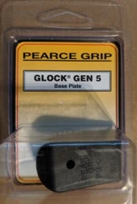 Pearce Grip Magazine Base Plate for Glock Gen 5 Models 17, 19, 34 PG-G5BP - NEW