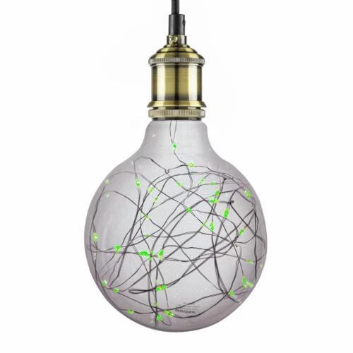 Sunlite 81187-SU LED G40 Globe String Light Bulb Decorative LightBulb, Green 1PK - Image 2 of 2
